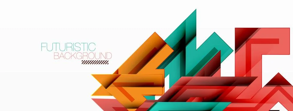 Dynamic lines geometric background. Vector Illustration For Wallpaper, Banner 스톡 일러스트