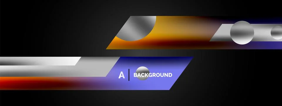 Dynamic lines geometric vector background. Vector background, where dynamic Stock Illustration