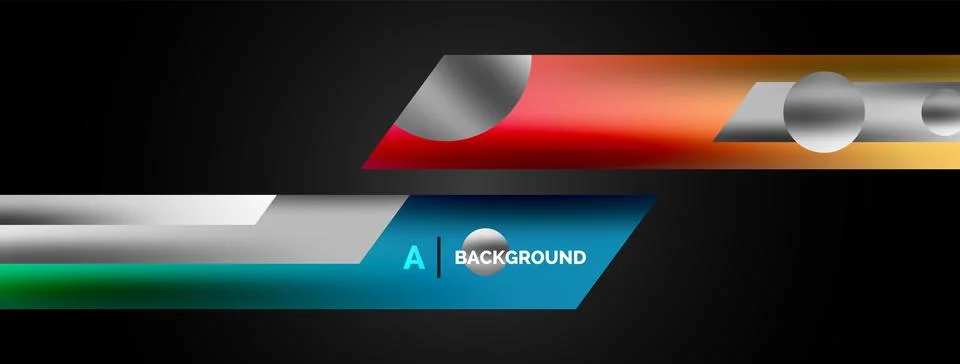 Dynamic lines geometric vector background. Vector background, where dynamic 스톡 일러스트