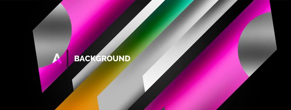 Dynamic lines geometric vector background. Vector background, where dynamic 스톡 일러스트