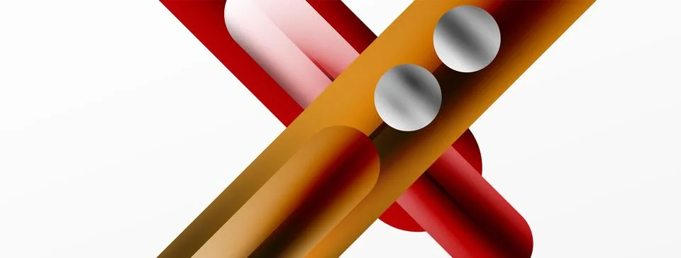 Dynamic lines geometric vector background. Visual symphony of dynamic lines Stock Illustration