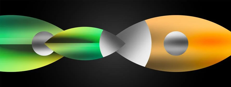 Dynamic lines geometric vector background. Vector background, where dynamic 스톡 일러스트