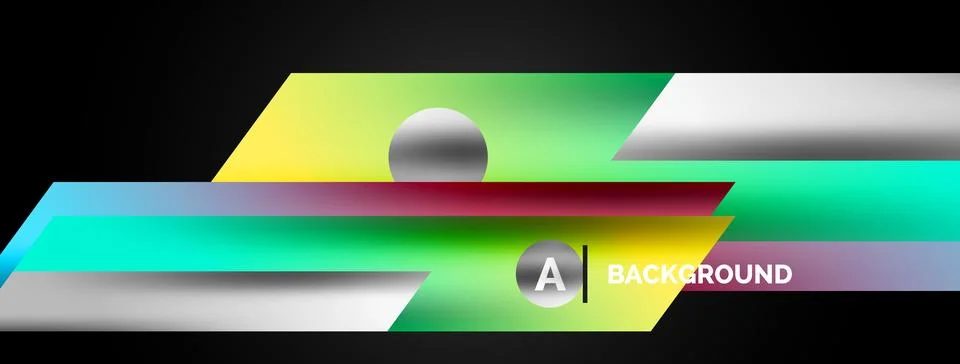 Dynamic lines geometric vector background. Vector background, where dynamic Stock Illustration