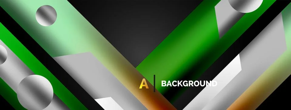 Dynamic lines geometric vector background. Visual symphony of dynamic lines Illustrazione stock