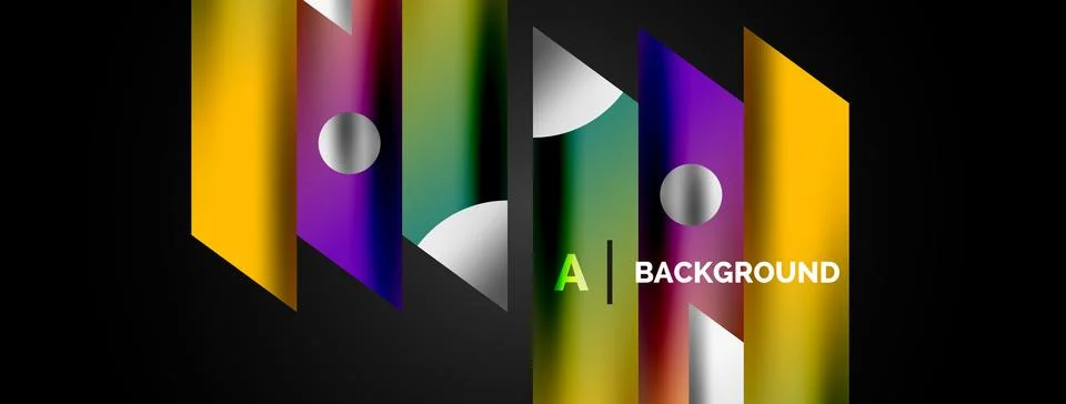 Dynamic lines geometric vector background. Vector background, where dynamic イラスト素材