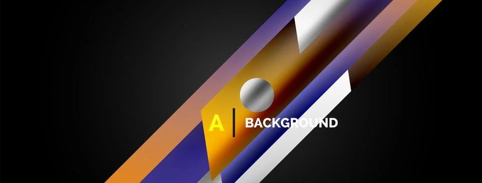Dynamic lines geometric vector background. Visual symphony of dynamic lines Stock Illustration