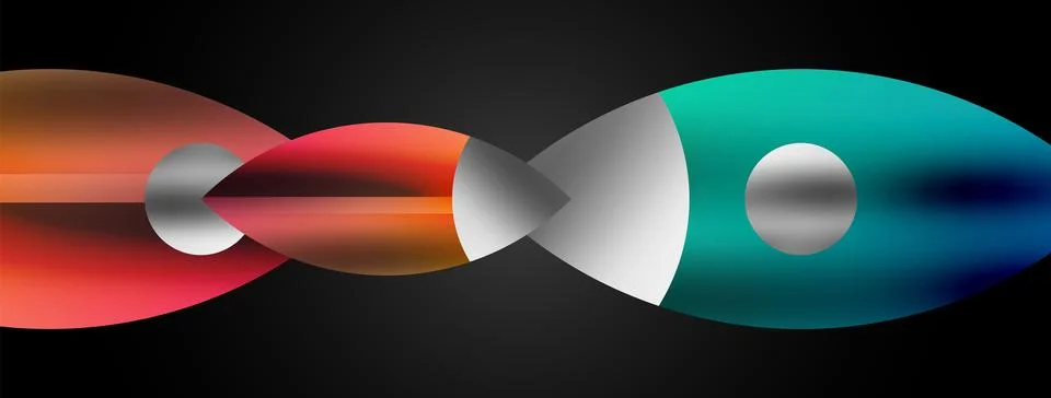 Dynamic lines geometric vector background. Vector background, where dynamic Stock Illustration