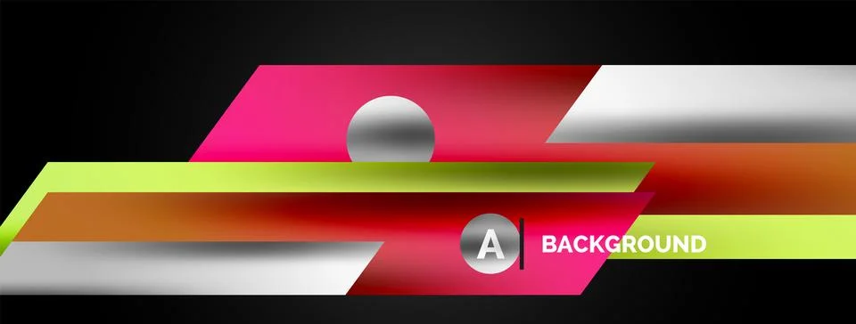 Dynamic lines geometric vector background. Visual symphony of dynamic lines Stock Illustration