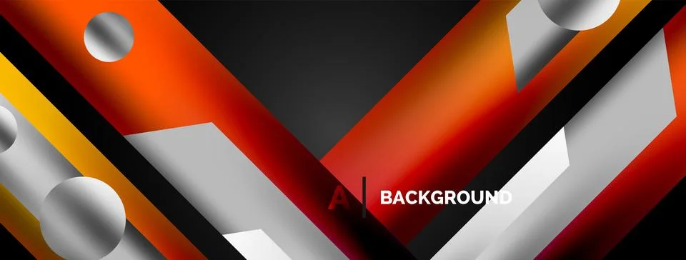 Dynamic lines geometric vector background. Visual symphony of dynamic lines Stock Illustration