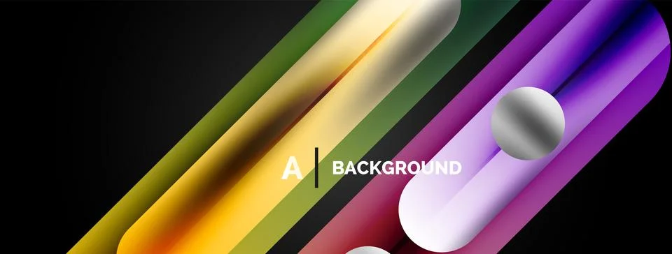 Dynamic lines geometric vector background. Vector background, where dynamic 스톡 일러스트