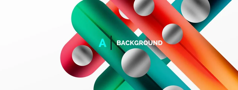 Dynamic lines geometric vector background. Vector background, where dynamic Stock Illustration