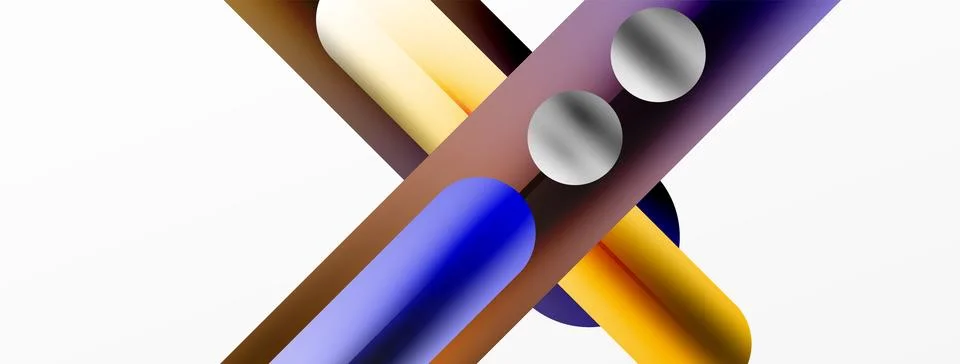 Dynamic lines geometric vector background. Visual symphony of dynamic lines Stock Illustration