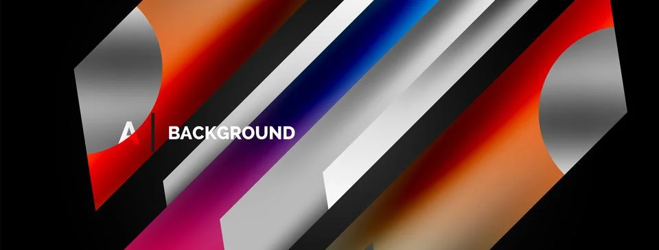 Dynamic lines geometric vector background. Visual symphony of dynamic lines Stock Illustration