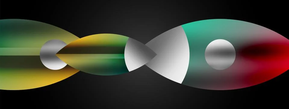 Dynamic lines geometric vector background. Visual symphony of dynamic lines Stock Illustration