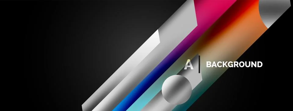 Dynamic lines geometric vector background. Visual symphony of dynamic lines Stock Illustration