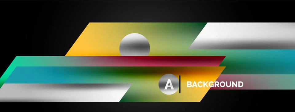 Dynamic lines geometric vector background. Visual symphony of dynamic lines Stock Illustration