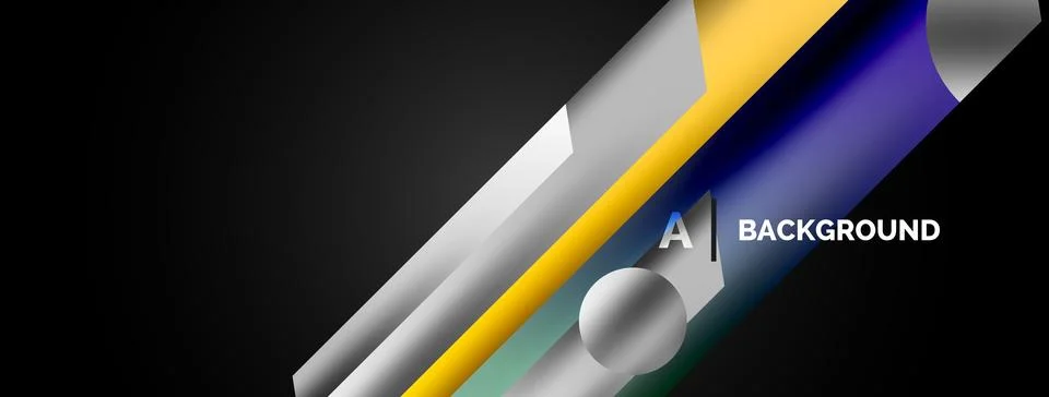 Dynamic lines geometric vector background. Visual symphony of dynamic lines Stock Illustration