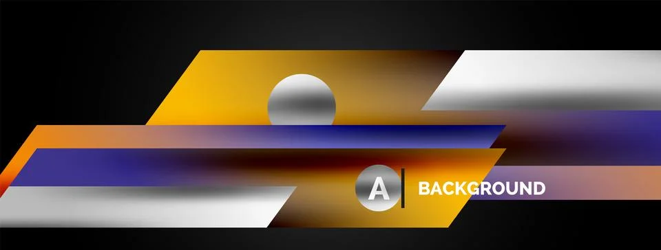Dynamic lines geometric vector background. Visual symphony of dynamic lines Stock Illustration