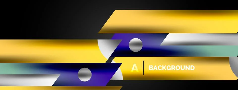 Dynamic lines geometric vector background. Visual symphony of dynamic lines Stock Illustration