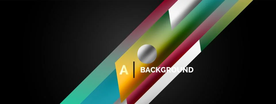 Dynamic lines geometric vector background. Visual symphony of dynamic lines Stock Illustration