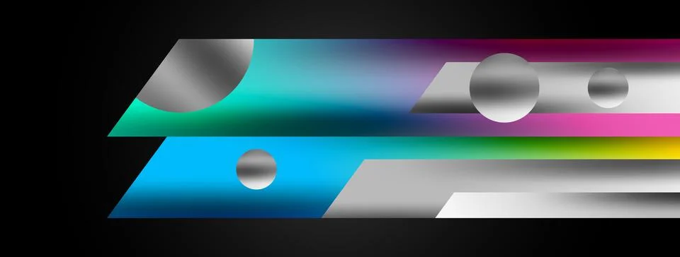 Dynamic lines geometric vector background. Vector background, where dynamic Stock Illustration