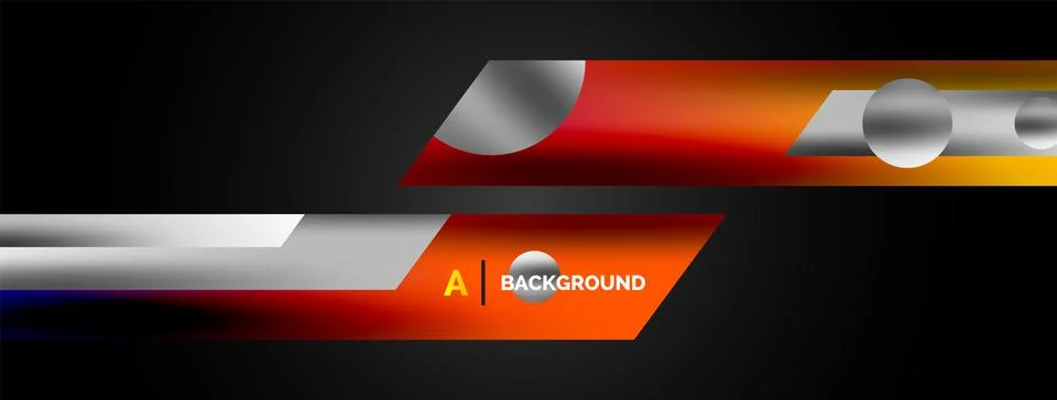 Dynamic lines geometric vector background. Visual symphony of dynamic lines Illustrazione stock