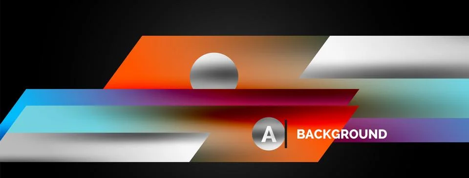 Dynamic lines geometric vector background. Visual symphony of dynamic lines Stock Illustration