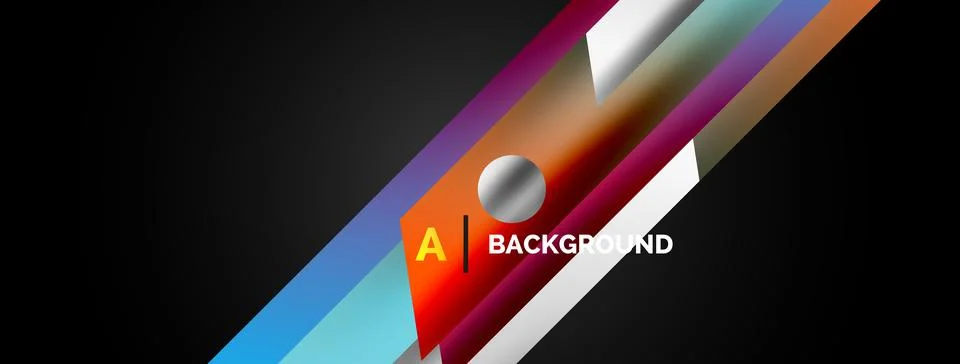 Dynamic lines geometric vector background. Visual symphony of dynamic lines Stock Illustration