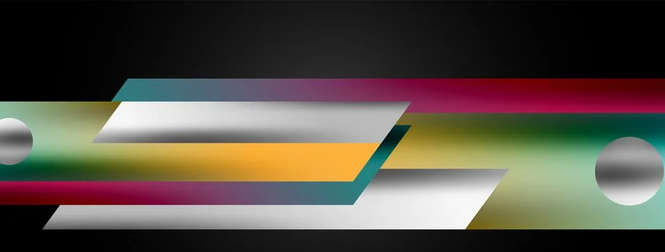 Dynamic lines geometric vector background. Visual symphony of dynamic lines Stock Illustration