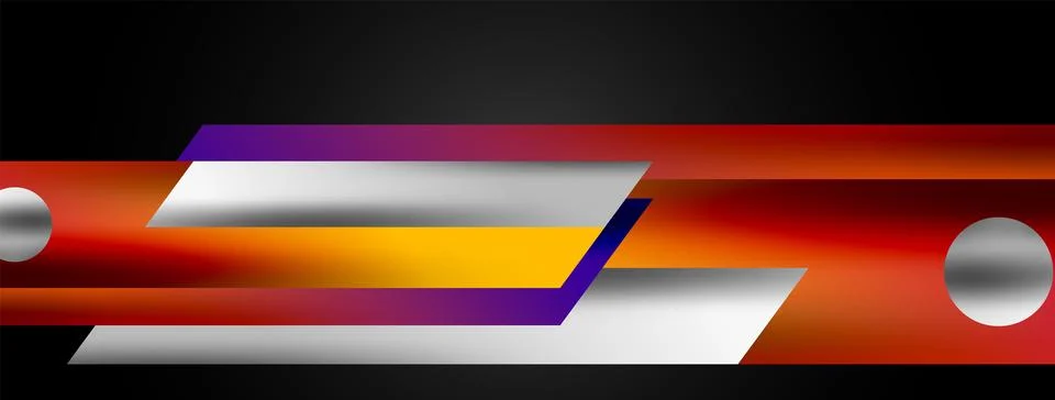 Dynamic lines geometric vector background. Visual symphony of dynamic lines Stock Illustration