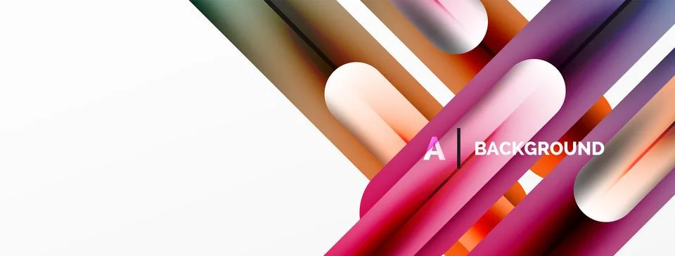 Dynamic lines geometric vector background. Visual symphony of dynamic lines Stock Illustration