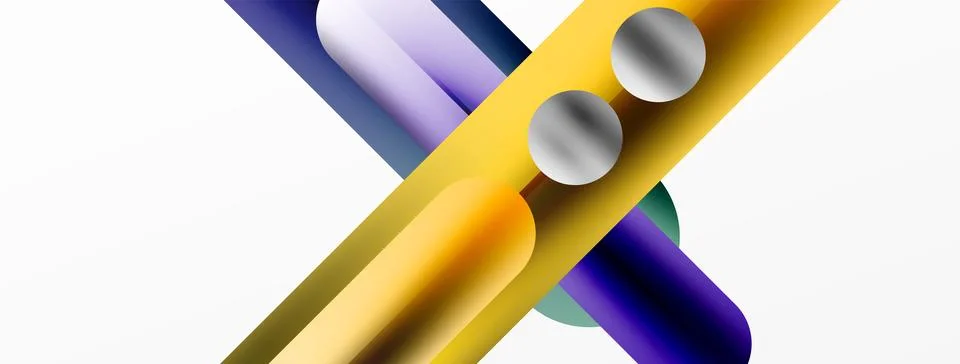 Dynamic lines geometric vector background. Visual symphony of dynamic lines Stock Illustration