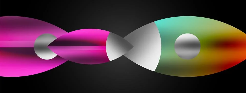 Dynamic lines geometric vector background. Vector background, where dynamic 스톡 일러스트