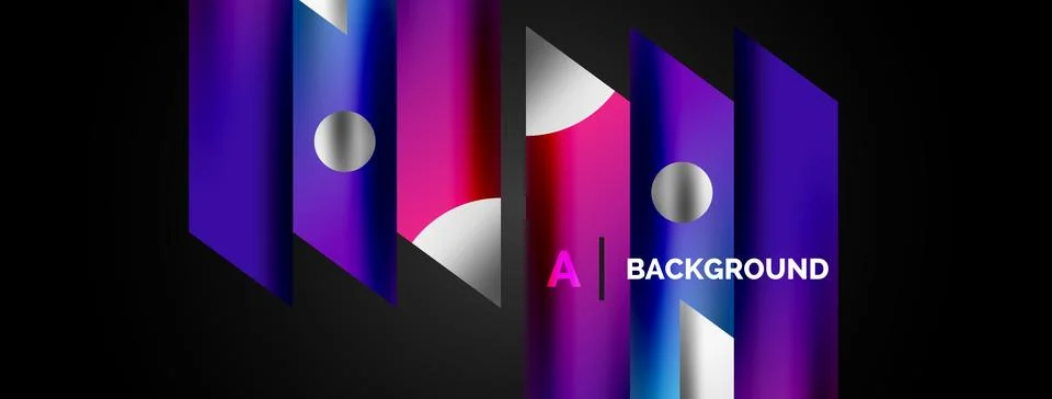 Dynamic lines geometric vector background. Vector background, where dynamic 스톡 일러스트