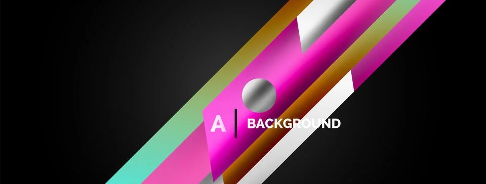 Dynamic lines geometric vector background. Vector background, where dynamic 스톡 일러스트