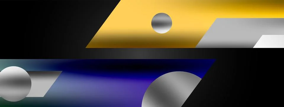 Dynamic lines geometric vector background. Visual symphony of dynamic lines Illustrazione stock