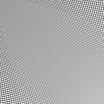 Dynamic lines grid. Monochrome geometric pattern, abstract texture Stock Illustration