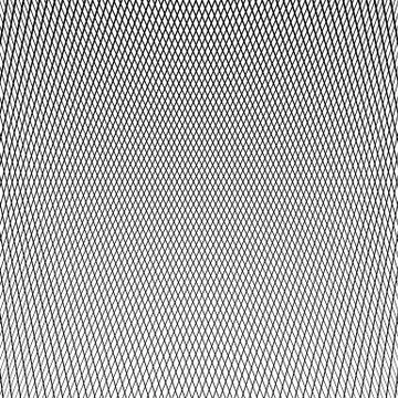 Dynamic lines grid. Monochrome geometric pattern, abstract texture Stock Illustration