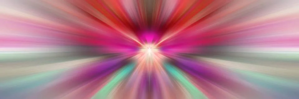 Dynamic lines of light. Light from central point. Flash Light.Holiday deco... Foto stock