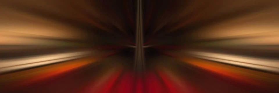 Dynamic lines of light. Light from central point. Fiery stripes. Dynamic l... Stock Photos