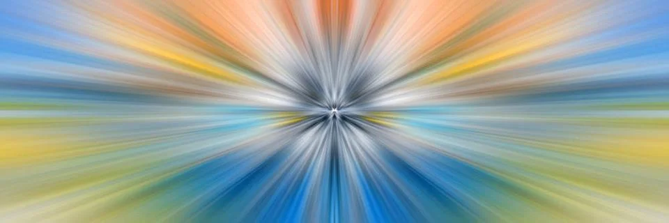 Dynamic lines of light. Light from central point. Bright flash of light. D... Stock Photos