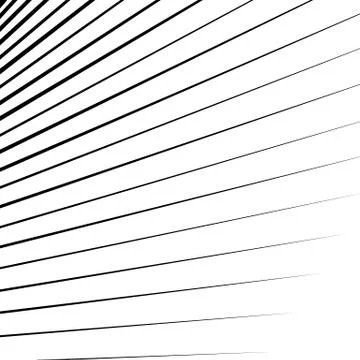 Dynamic lines pattern. Comic lines spreading from corner. Starburst, sunburst Stock Illustration