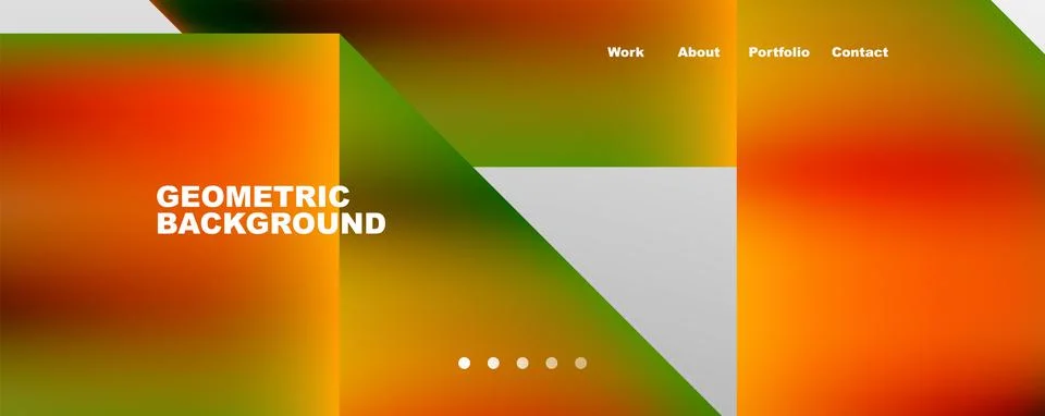 Dynamic lines, triangles, rectangles geometric abstract background. Vector Stock Illustration