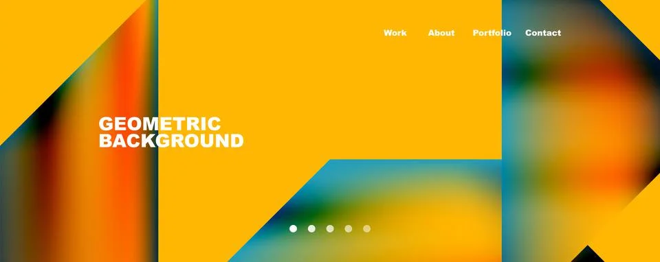 Dynamic lines, triangles, rectangles geometric abstract background. Vector Stock Illustration