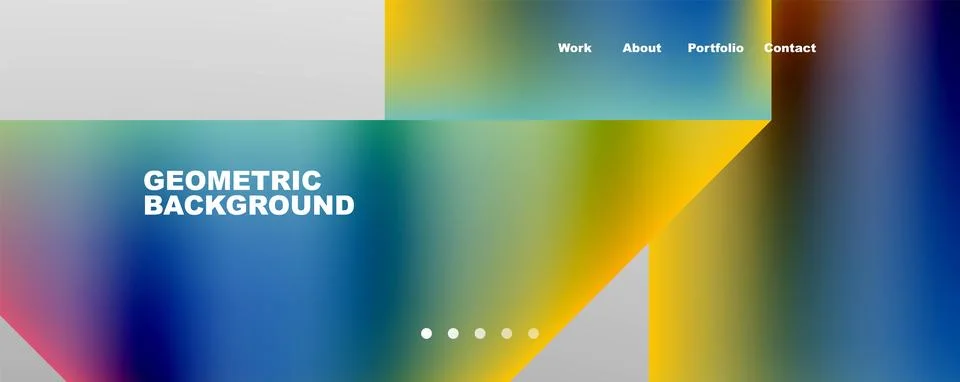 Dynamic lines, triangles, rectangles geometric abstract background. Vector Stock Illustration