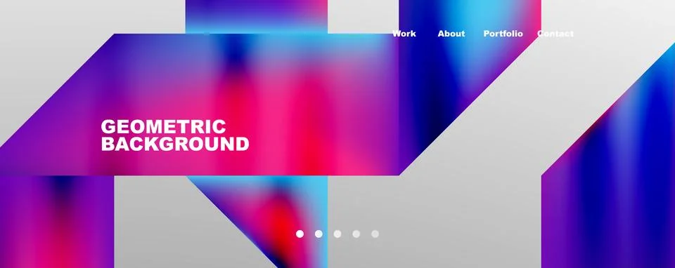 Dynamic lines, triangles, rectangles geometric abstract background. Vector イラスト素材
