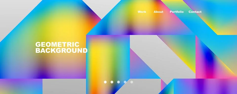 Dynamic lines, triangles, rectangles geometric abstract background. Vector 스톡 일러스트