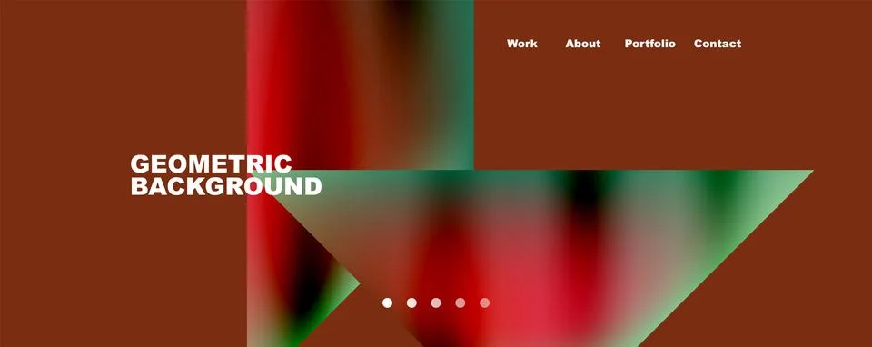 Dynamic lines, triangles, rectangles geometric abstract background. Vector Illustrazione stock