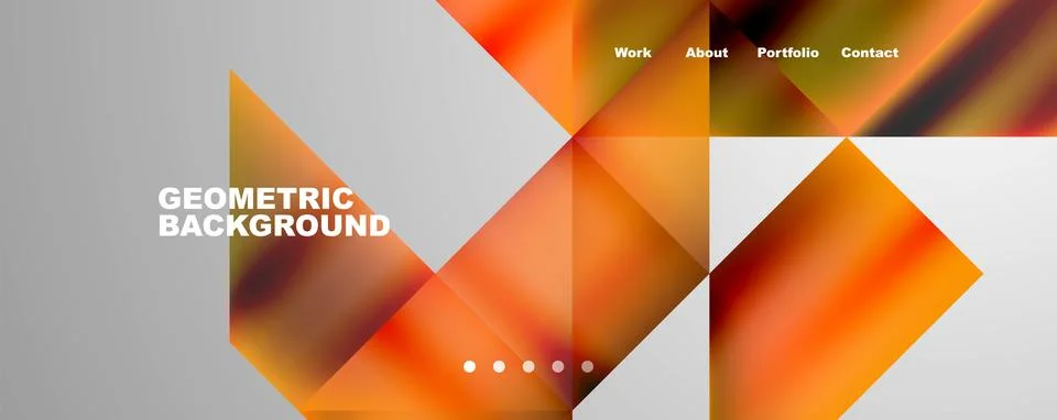 Dynamic lines, triangles, rectangles geometric abstract background. Vector 스톡 일러스트