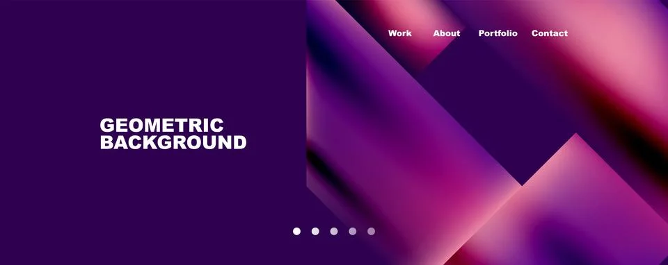 Dynamic lines, triangles, rectangles geometric abstract background. Vector Stock Illustration